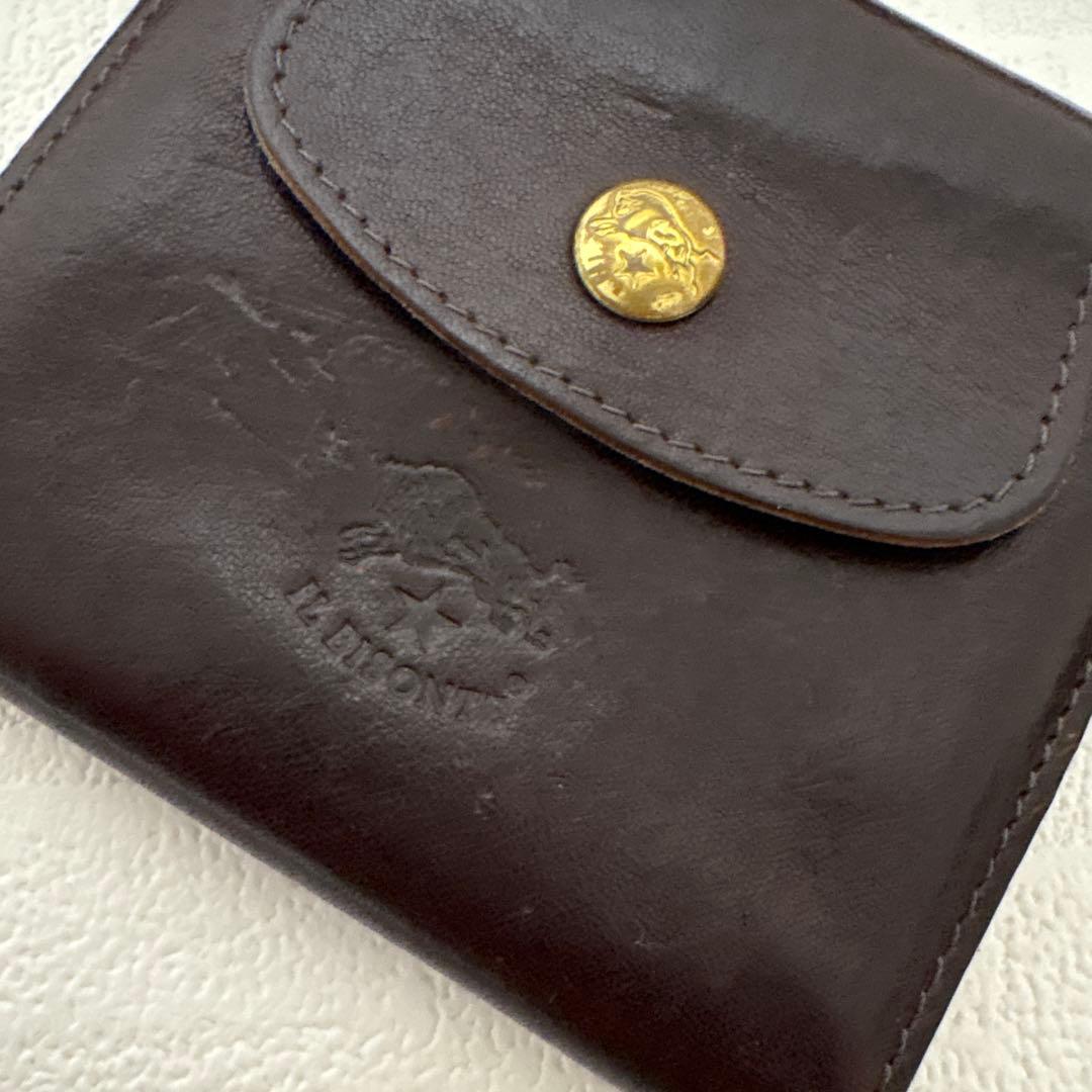 額*タ様 イルビゾンテ　折財布　がま口　ILBISONTE ビンテージ