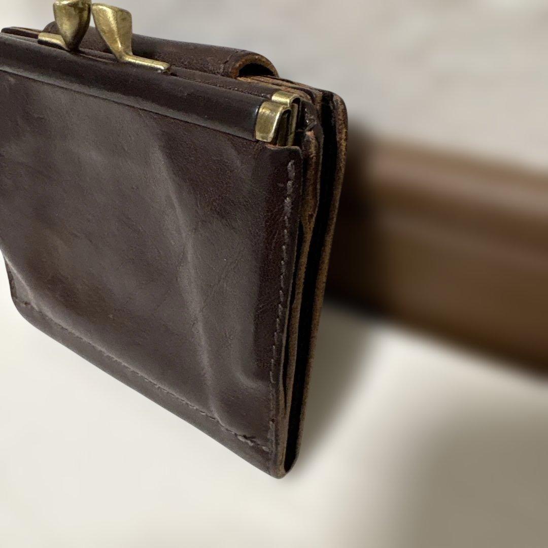 額*タ様 イルビゾンテ　折財布　がま口　ILBISONTE ビンテージ