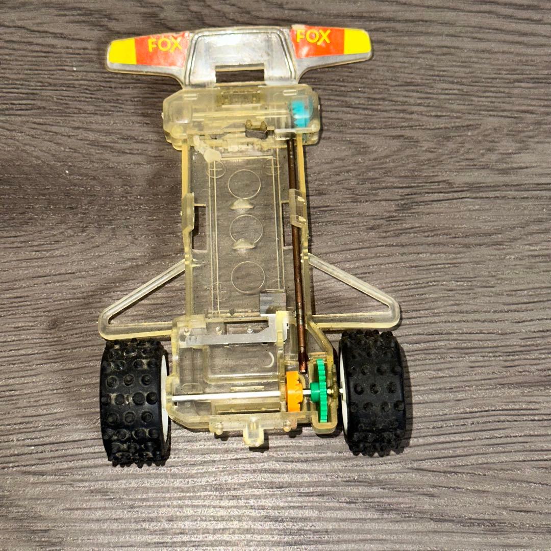 [G6010]ミニ四駆　穴無し　タイプ1シャーシ クリヤー　タミヤ