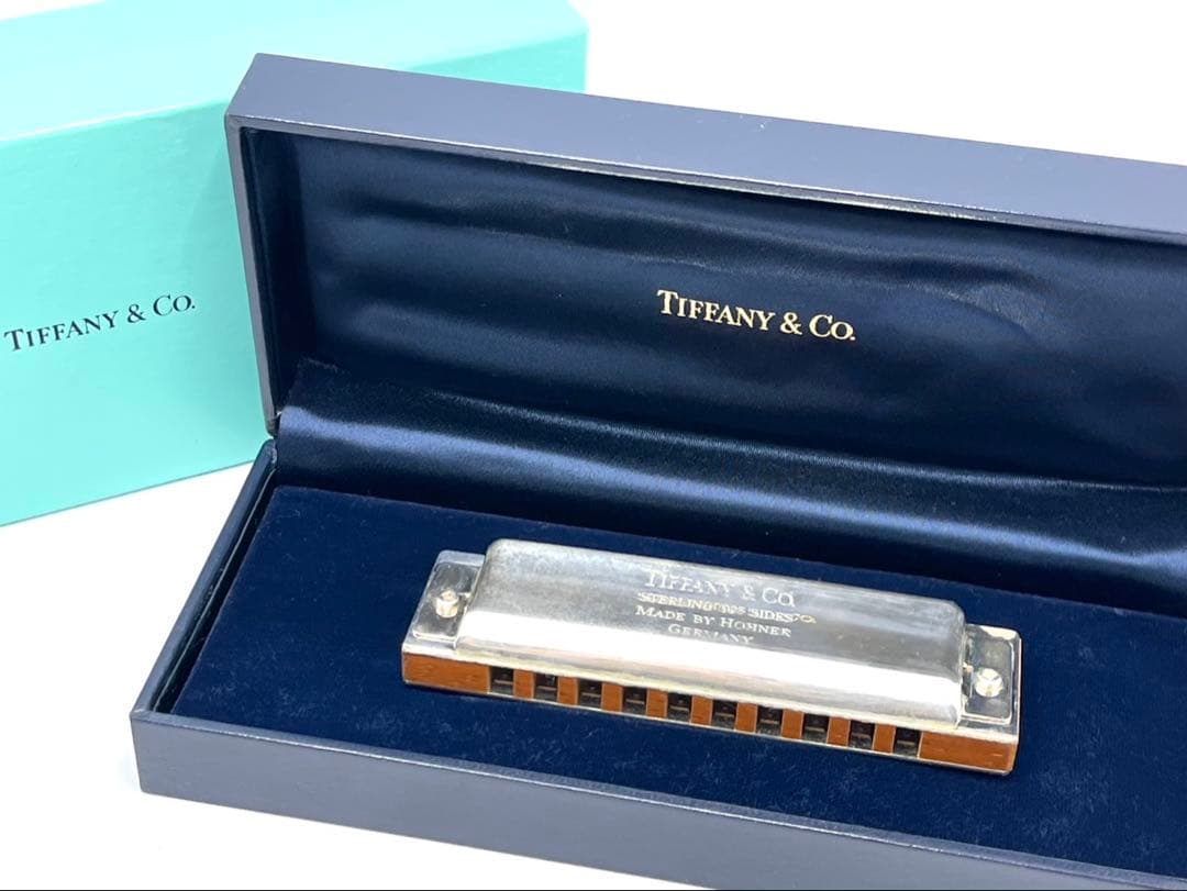 c857 ティファニー　HOHNER コラボ　ハーモニカ　925 ドイツ製