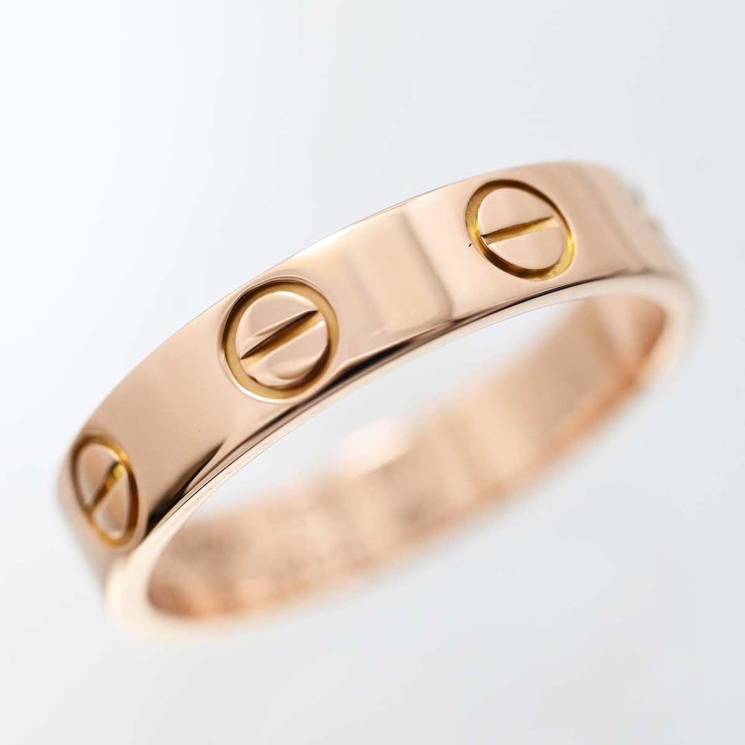 Cartier カルティエ ミニラブリング PG ピンクゴールド サイズ52