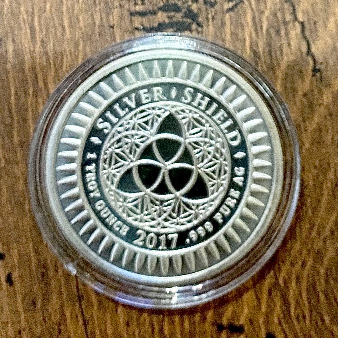 レア☆2017 トランプ大統領 ファシズム 銀貨ミニミンテージ メダル