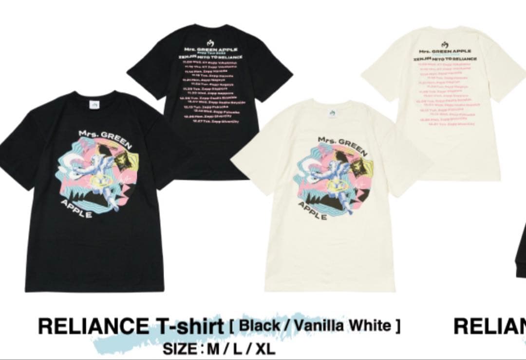 Mrs.GREEN APPLE ゼンジンTシャツ