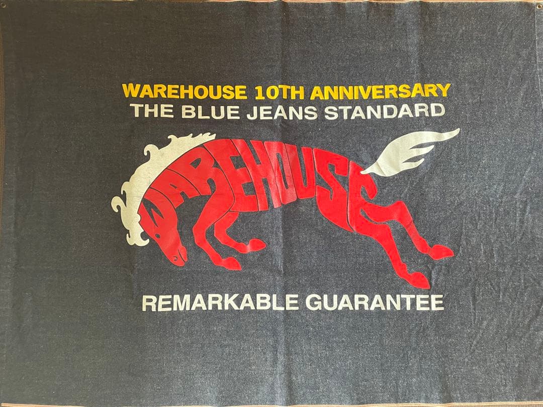 Wear House デニムバナー 10th anniversary タペストリ