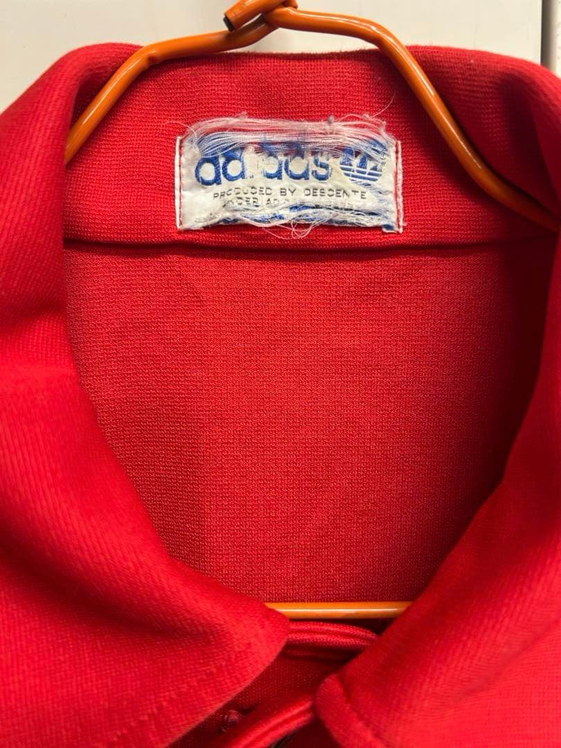 70s adidas ヴィンテージ メタルボタン トラック ジャケットジャージ