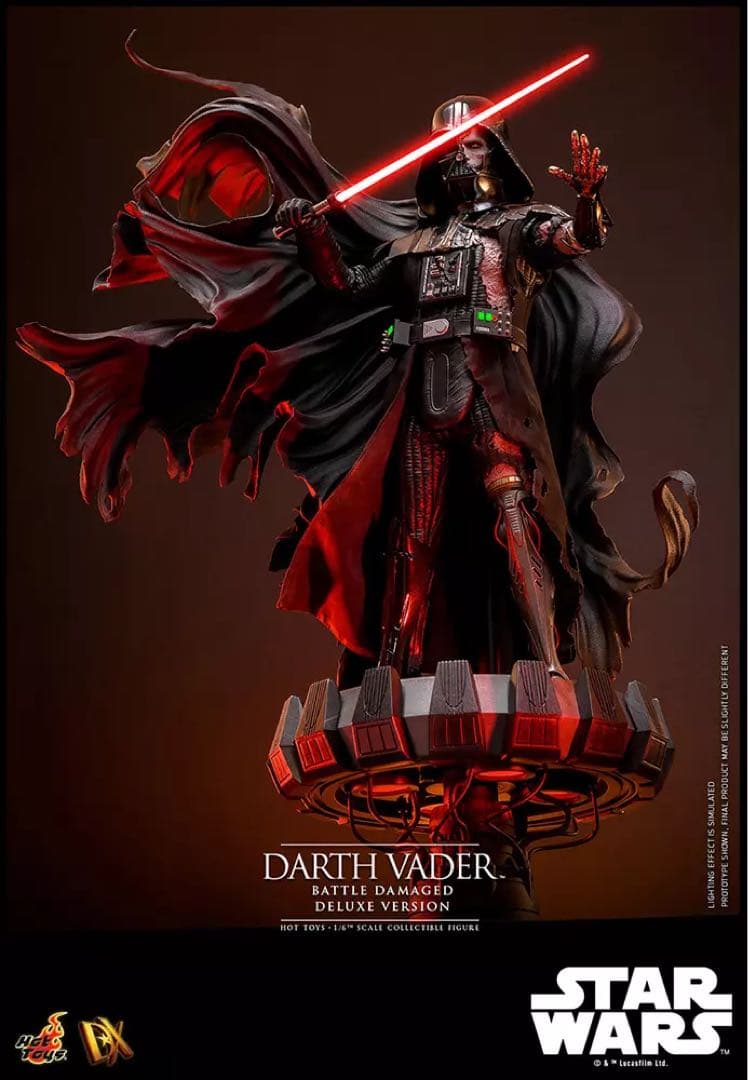 SF・ファンタジー・ホラー Darth Vader BattleDamaged Deluxe Version