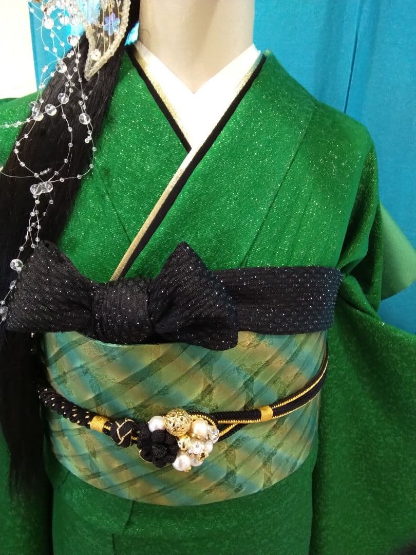 振袖フルセット、正絹振袖成人式、重ね衿、帯揚げ帯締め、全通袋帯、長襦袢