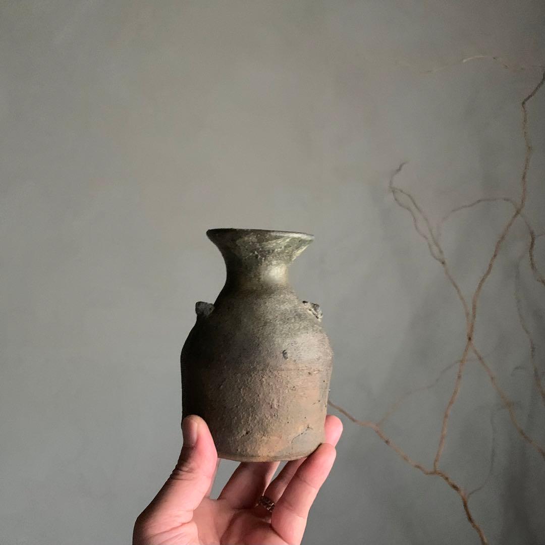 能野焼 仏花器 徳利 酒器 古美術 古道具 アンティーク