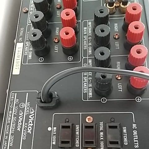 ★ビクター製ＡＸ－Ｖ909プリメインアンプ。定価 19万円★