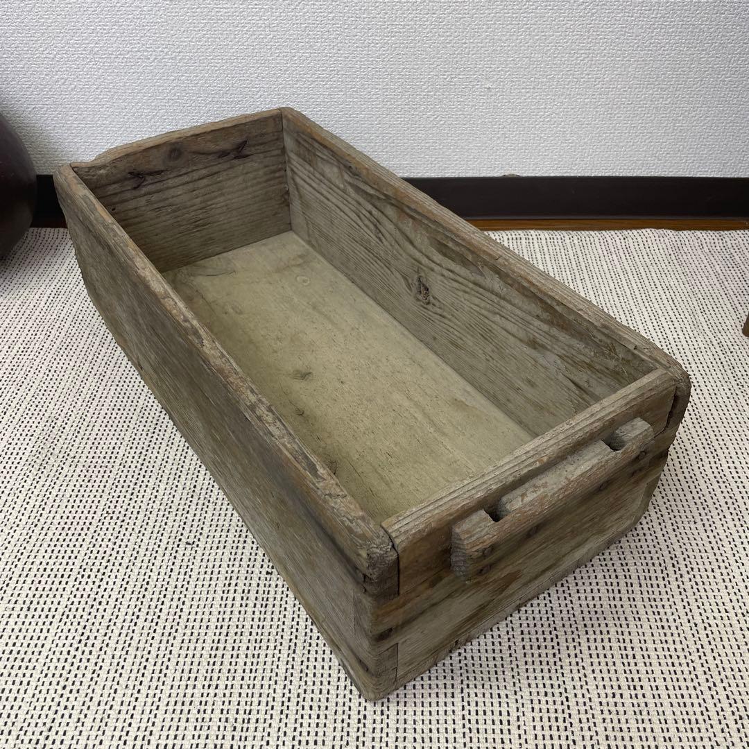 弾薬箱 昭和レトロ 木箱 ビンテージ 生活骨董 古道具 蚤の市 レトロ 古民家