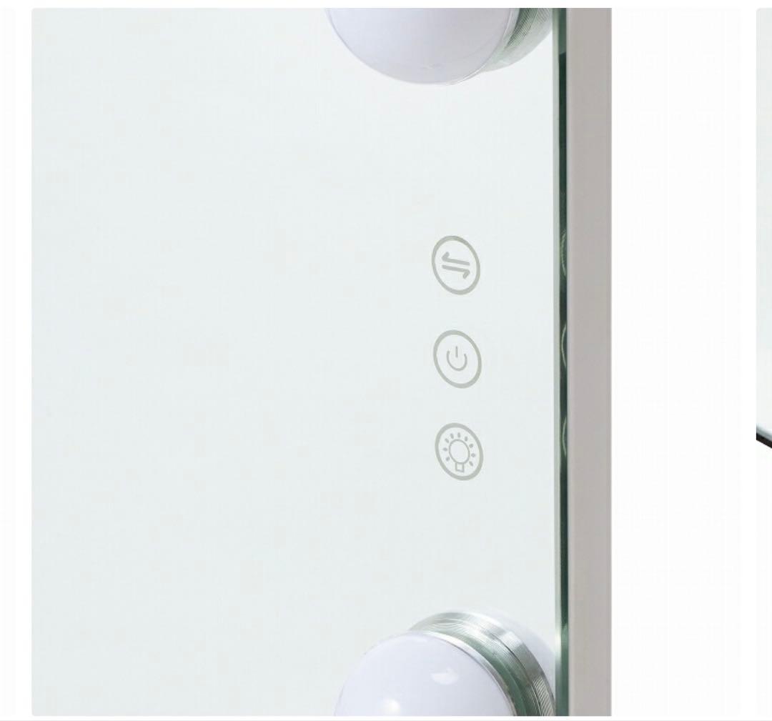 Francfranc フッツェ ハリウッドスタイルミラー　　全身鏡　女優ミラー