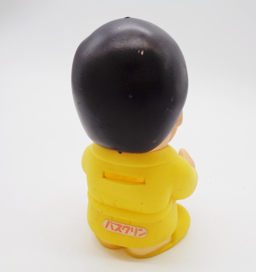 〖萩本欽一ソフビ貯金箱〗バスクリン非売品マスコット人形