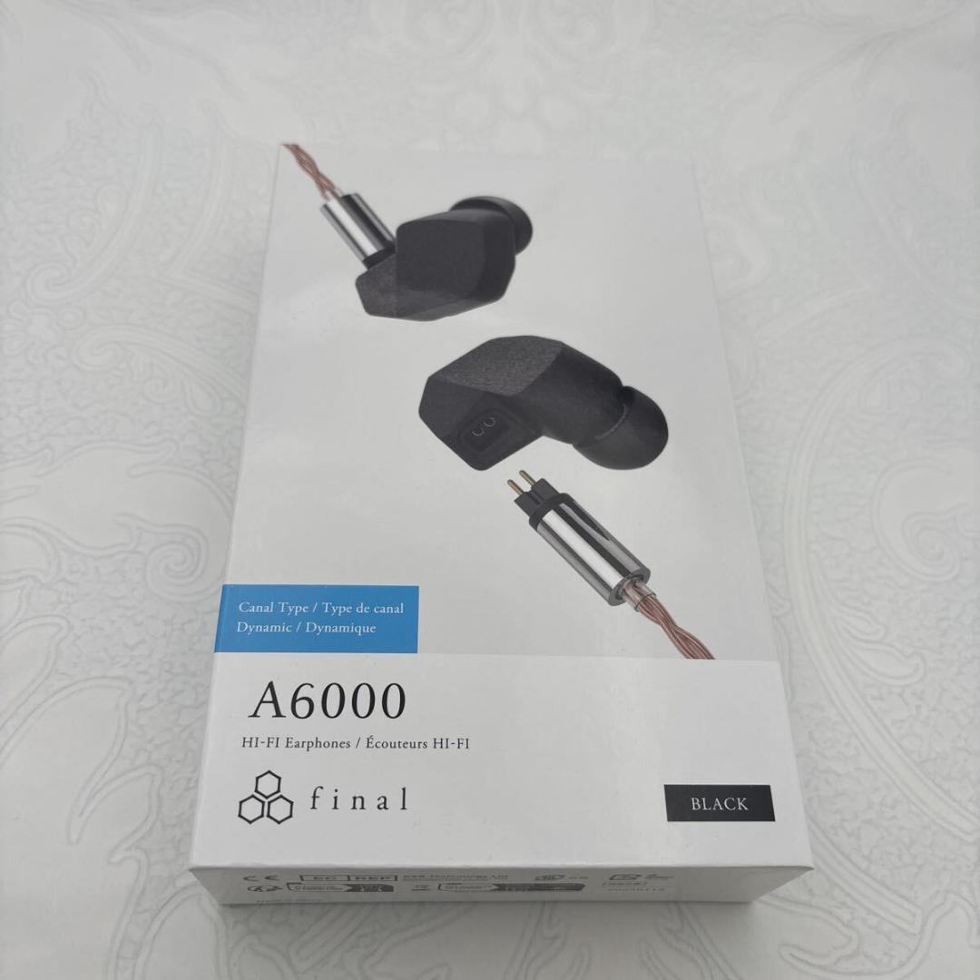 新品 final A6000 有線 ダイナミック型イヤホン 楽器 オーディオ
