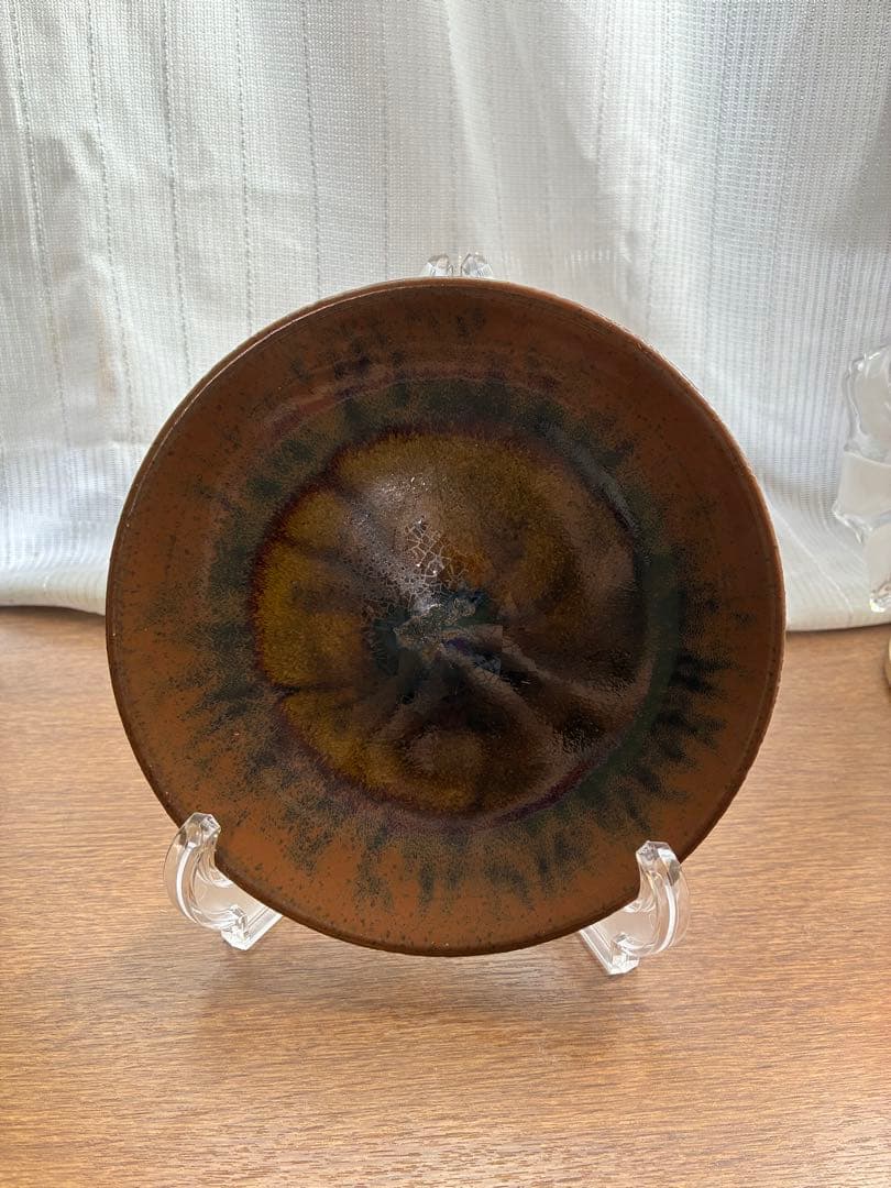 北大路魯山人　飴釉皿