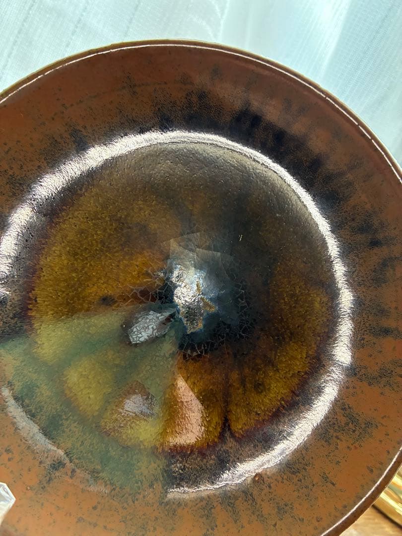 北大路魯山人　飴釉皿