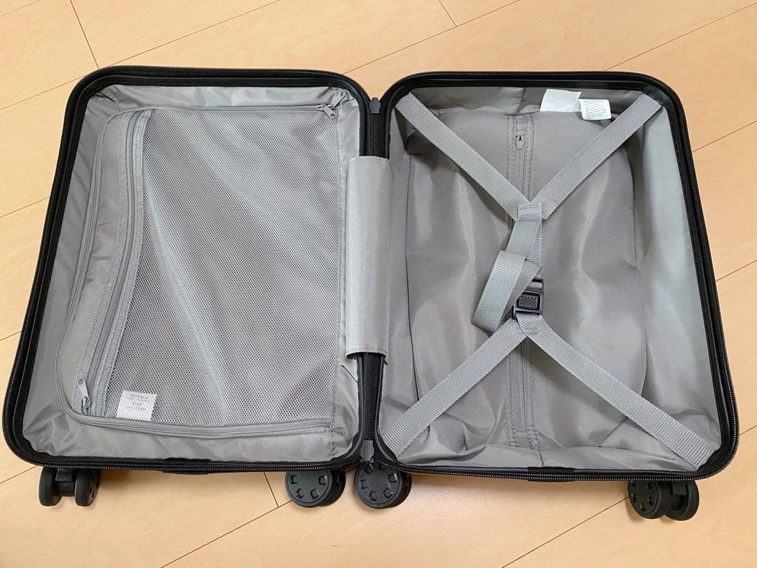 【美品】 無印良品 キャリーケース 20L ブラック 付属品完備