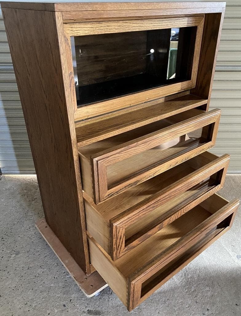 アメリカンビンテージ　家具　トーマスビル　照明付き