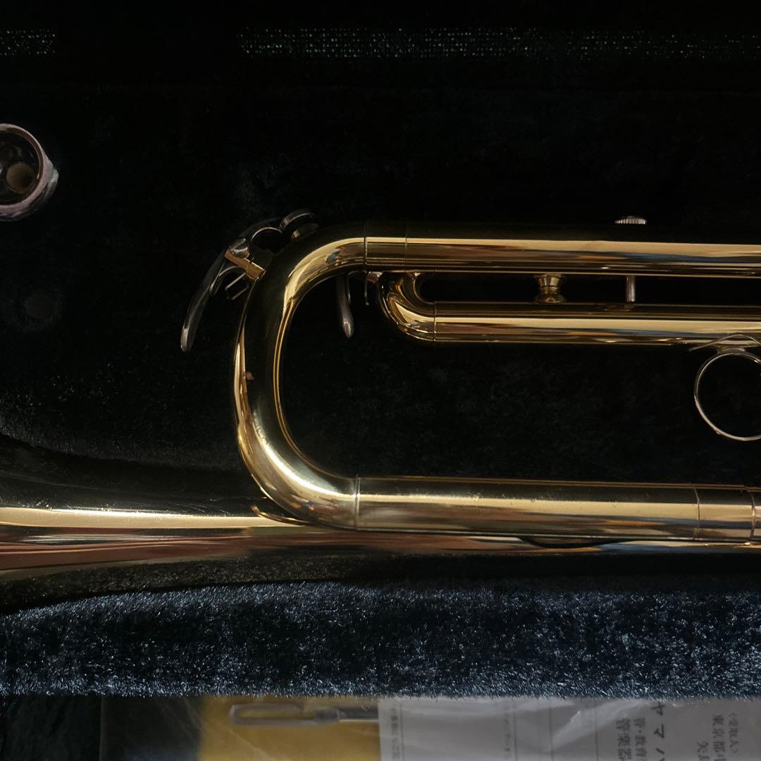 YAMAHA YTR-6320トランペット本体 ゴールド ハードケース付き