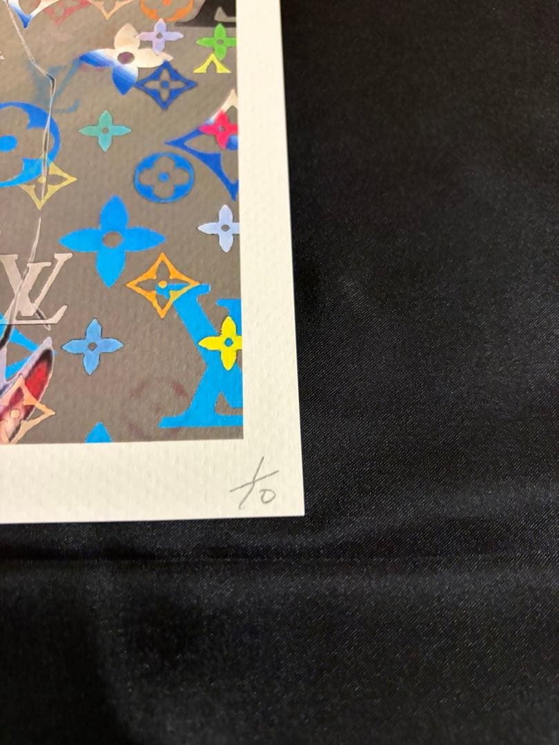 \"世界限定10枚\" DEATH NYC アート ポスター ev102