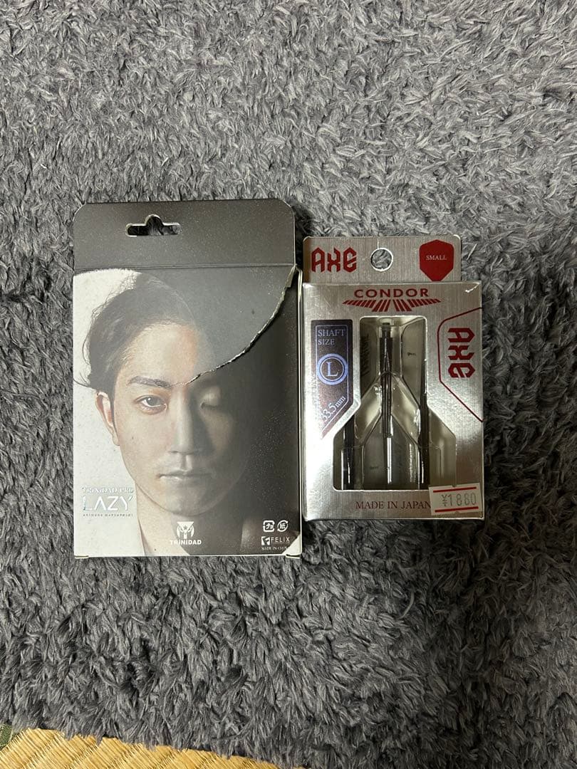 TRINIDAD LAZY エスダーツ限定モデル&AXE CONDOLフライトL