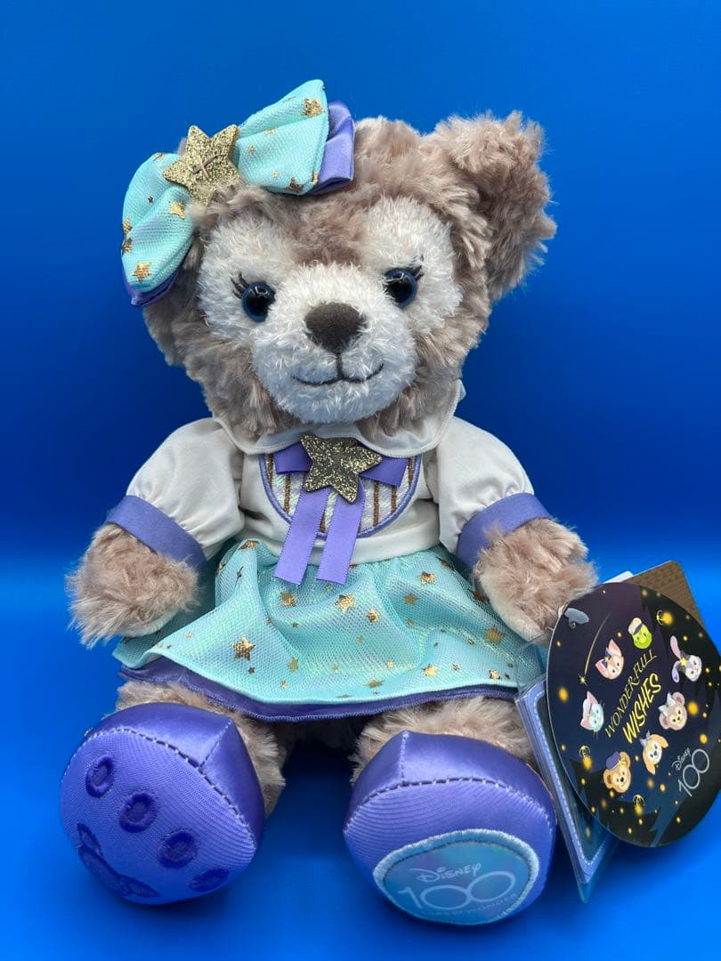 ダッフィー&シェリーメイぬいぐるみ　ディズニー　100周年　限定