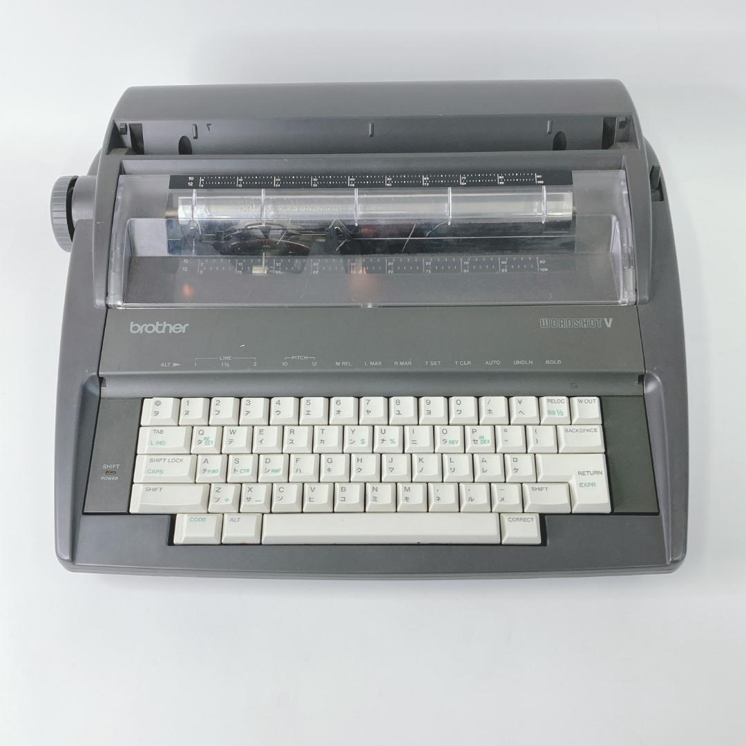 【訳あり】BROTHER 電子タイプライター WORDSHOT V