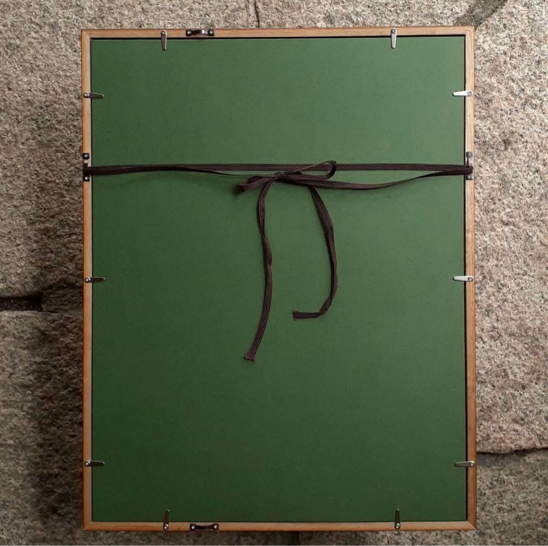 芹沢銈介　型染カレンダー1978年, 専用額 セット