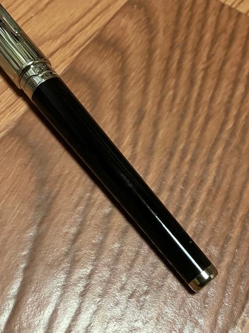 S.T. Dupont 万年筆 ペン先18K 750 エステーデュポン ブラック