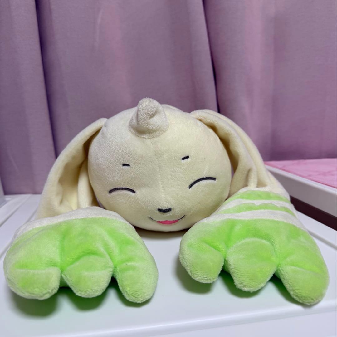 デジモン　l LOVE TERRIERMON　でっかいぬいぐるみ　テリアモン