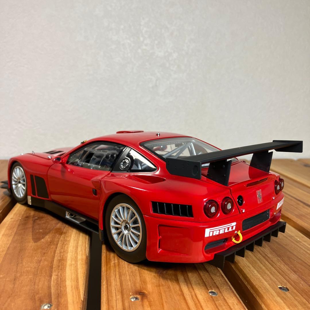 京商 1/18 フェラーリ575 GTC Evoluzione Red