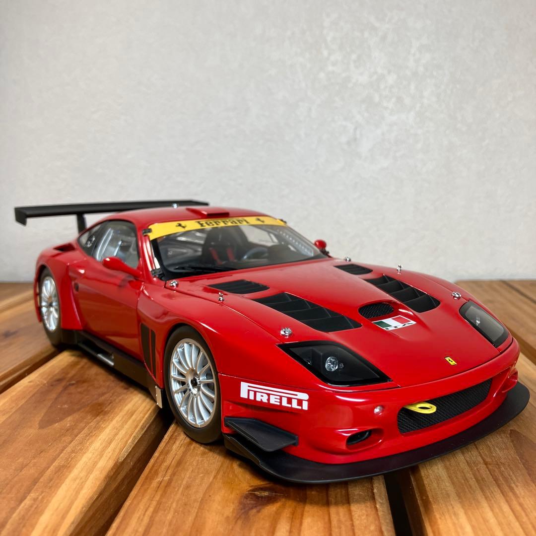 京商 1/18 フェラーリ575 GTC Evoluzione Red