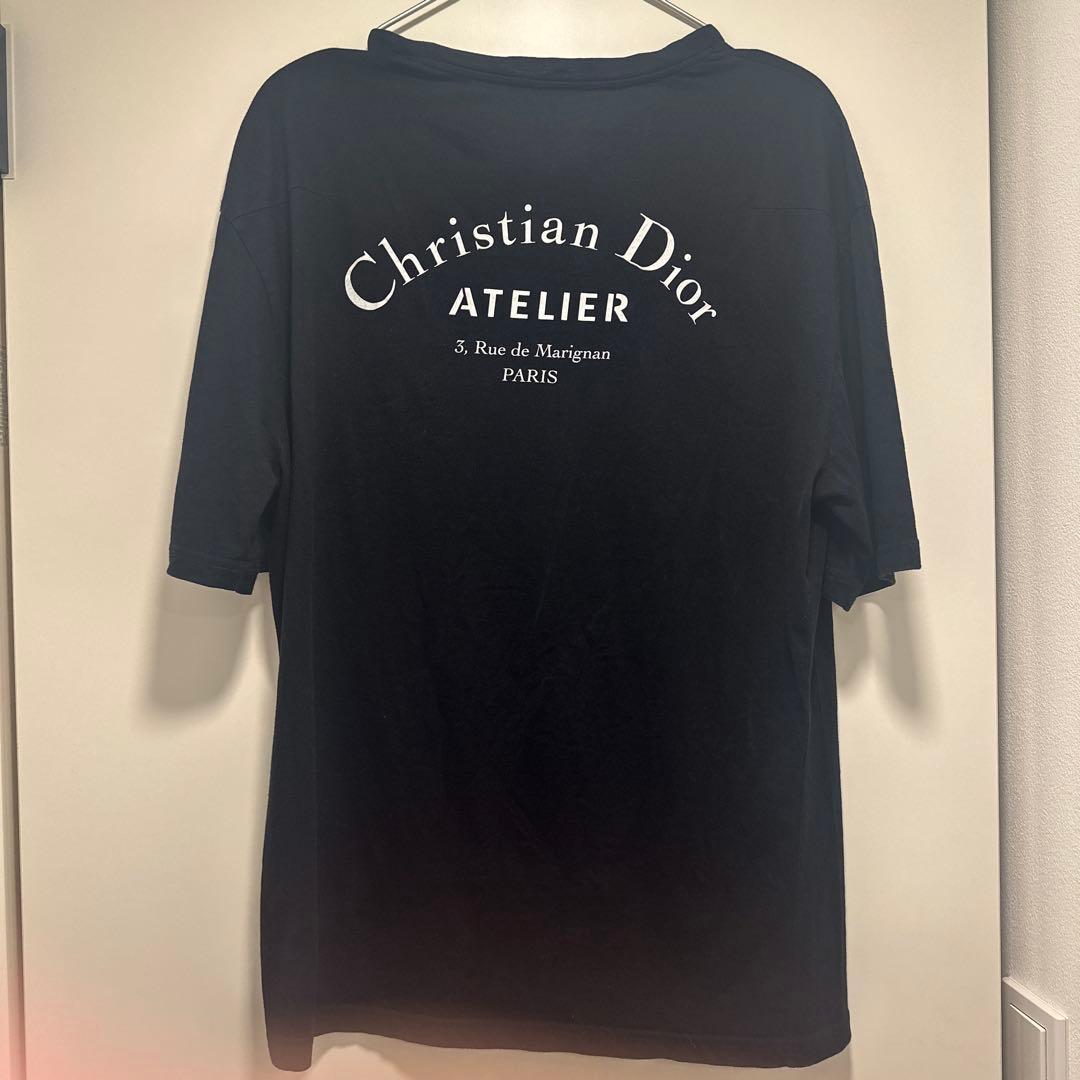 Christian Dior ATELIER Tシャツ 黒　L