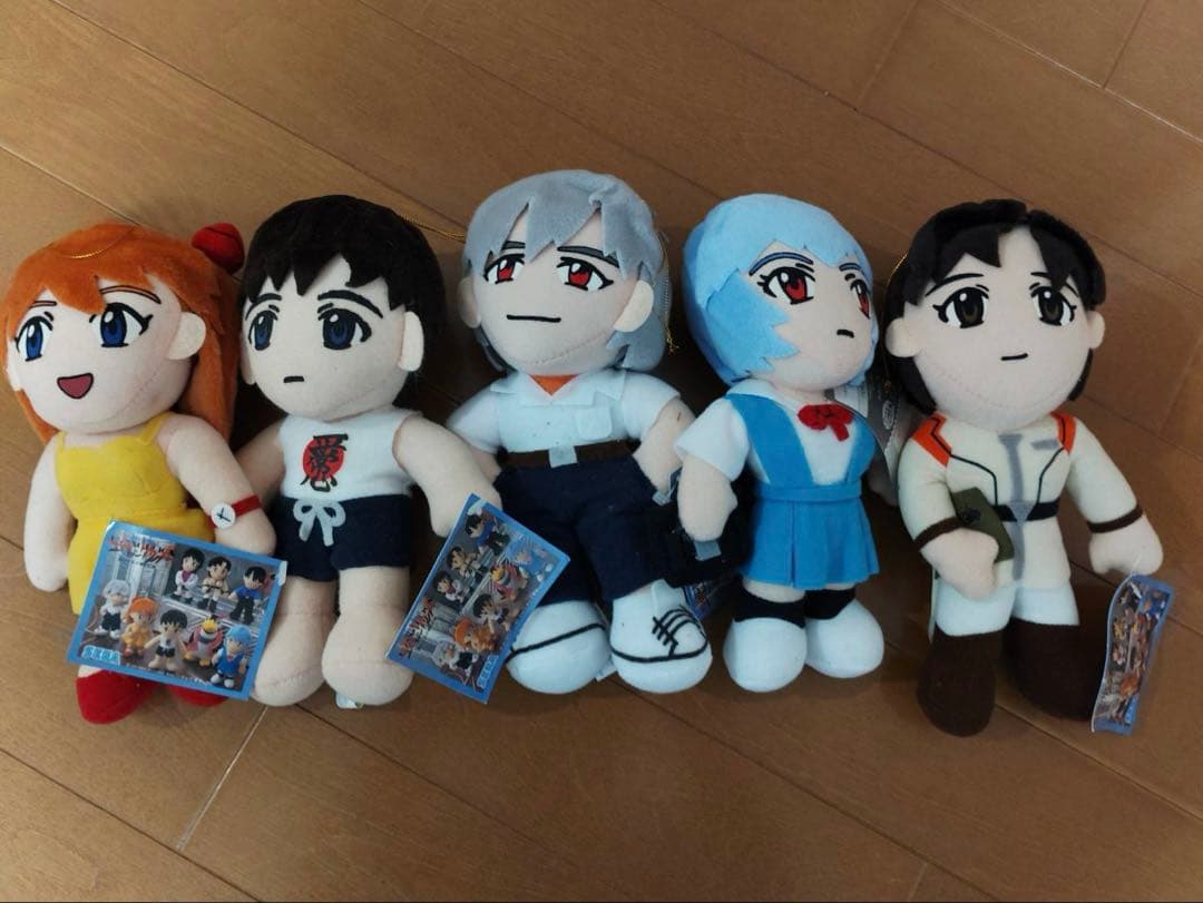 新世紀エヴァンゲリオン ぬいぐるみ補完計画 5体セット