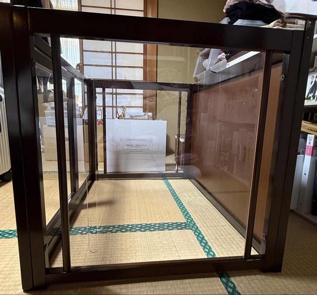 ペッツファーストオリジナルサークル　レギュラー　アクリルタイプ　ダークブラウン