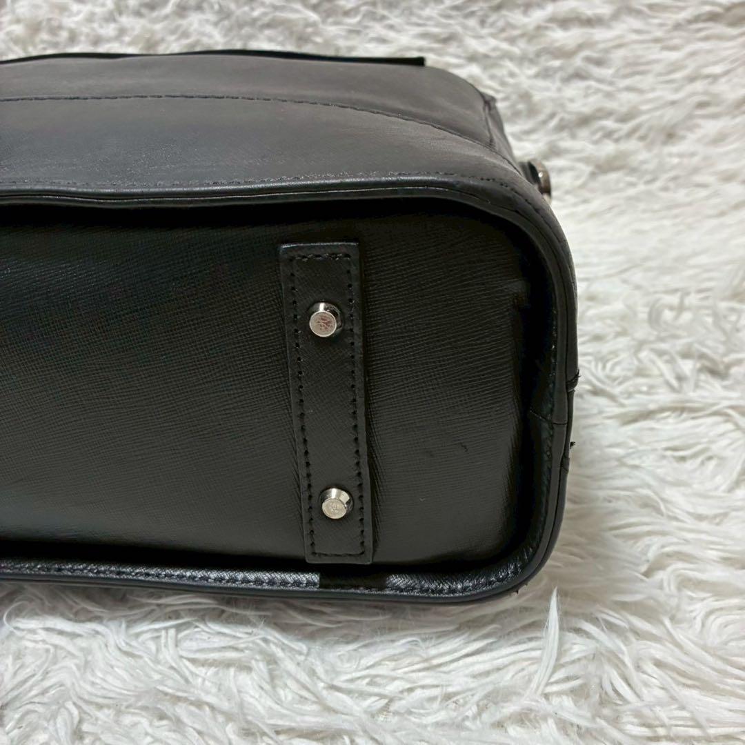 サムソナイト×ace ブリーフケース 2wayショルダー ブラック A4 本革