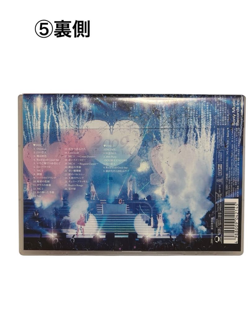 匿名送料込 松田聖子カウントダウンコンサートDVD8組（バラ売りも可）