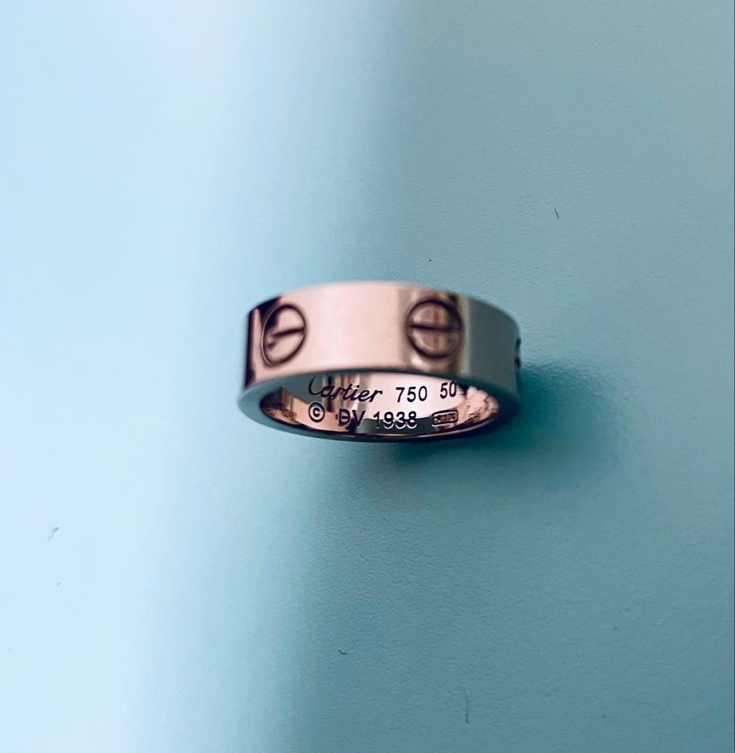 カルティエ Cartier ラブリング ホワイトゴールド