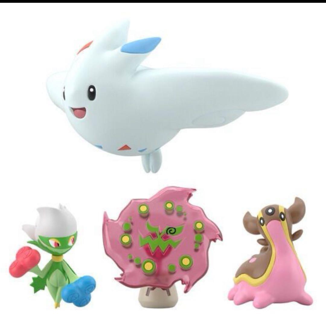 ポケモン スケールワールド シロナ&ガブリアス フィギュア　ロズレイド他