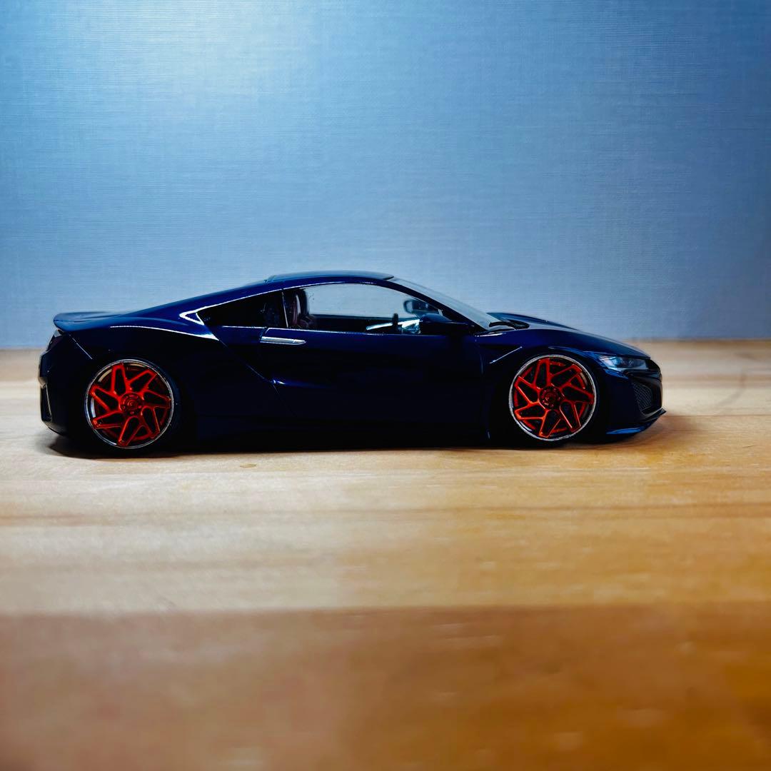 1/24タミヤ NSX Acura 左ハンドル仕様 アオシマ
