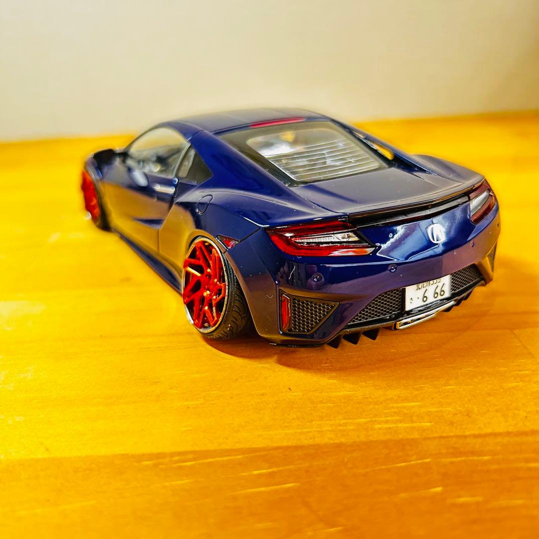 1/24タミヤ NSX Acura 左ハンドル仕様 アオシマ
