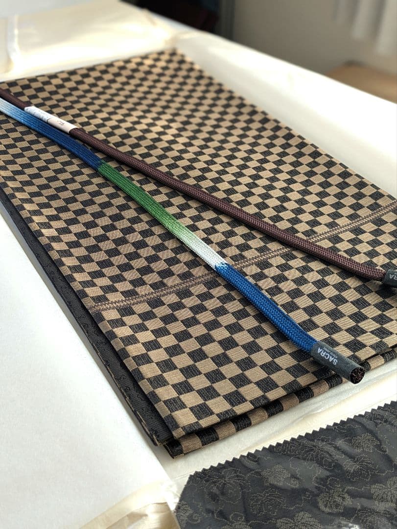 高級正絹西陣織小倉織物伝統工芸士鳶屋久兵衛