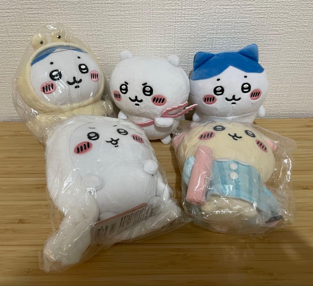 ちいかわ　ハチワレ　うさぎ　ぬいぐるみ　まとめ売り　16体セット　ぽてたま