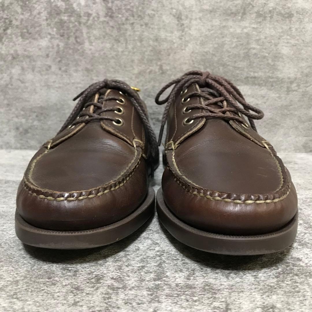 USA製 ランコート デッキシューズ 27.5cm モカシン 本革