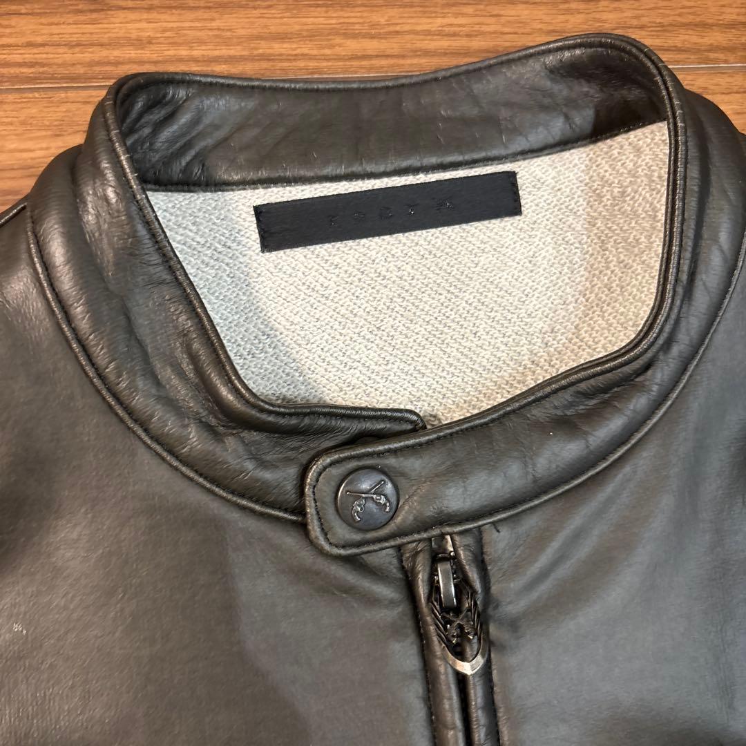 roar ロアー レザージャケット シングルライダース M 二丁拳銃