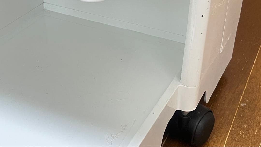 ボビーワゴン（3段5トレイ、ホワイト）