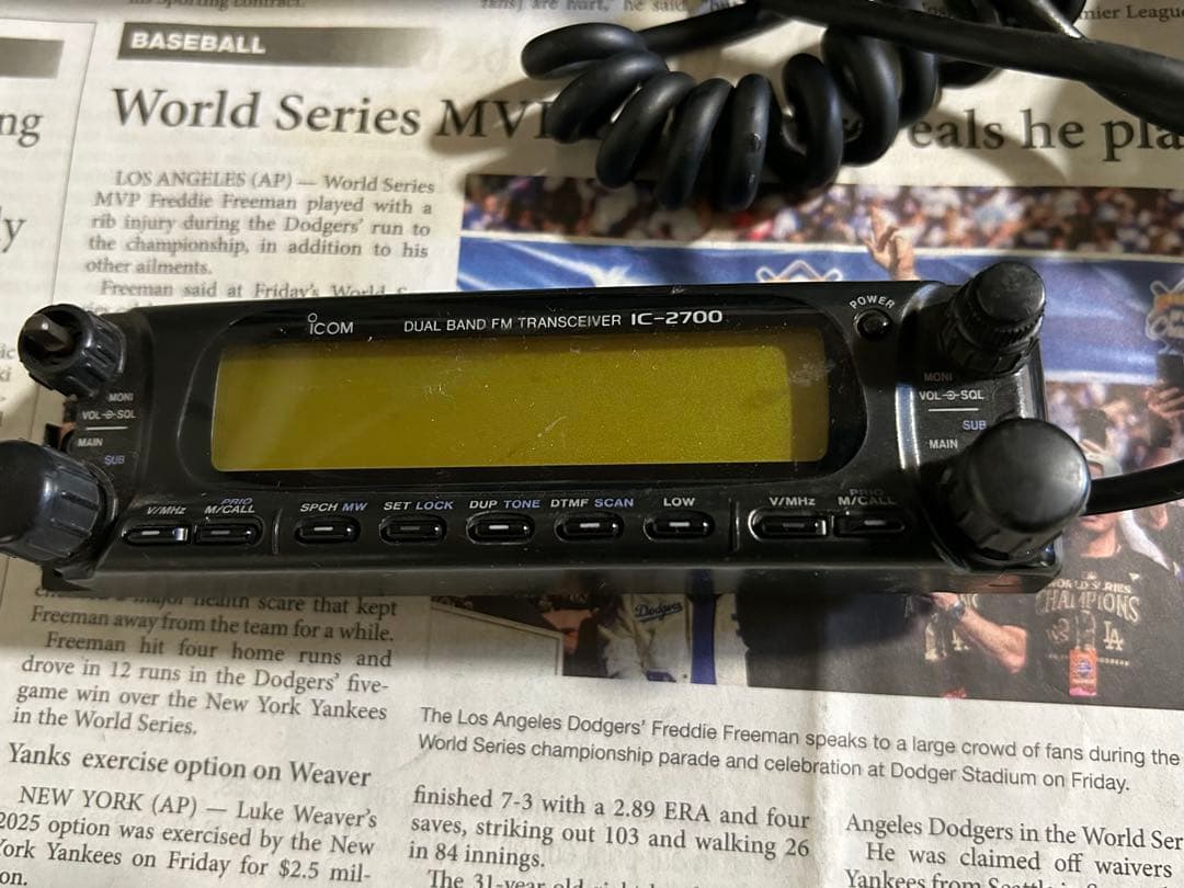 値下げ　無線機まとめて(コールサインステッカー付き)
