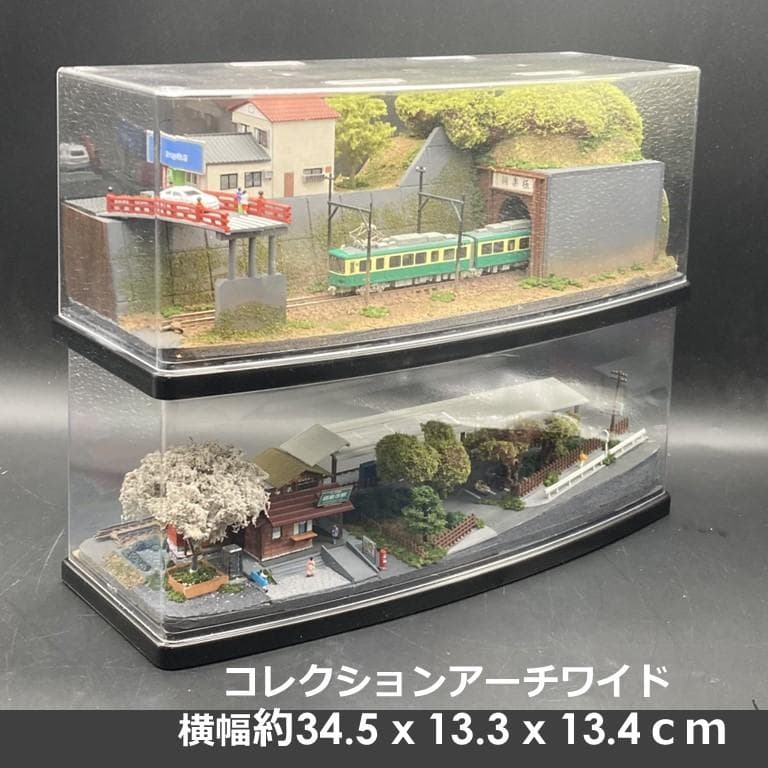 江ノ電ジオラマ・極楽寺駅・桜橋・極楽洞セット化（R134Tomo）