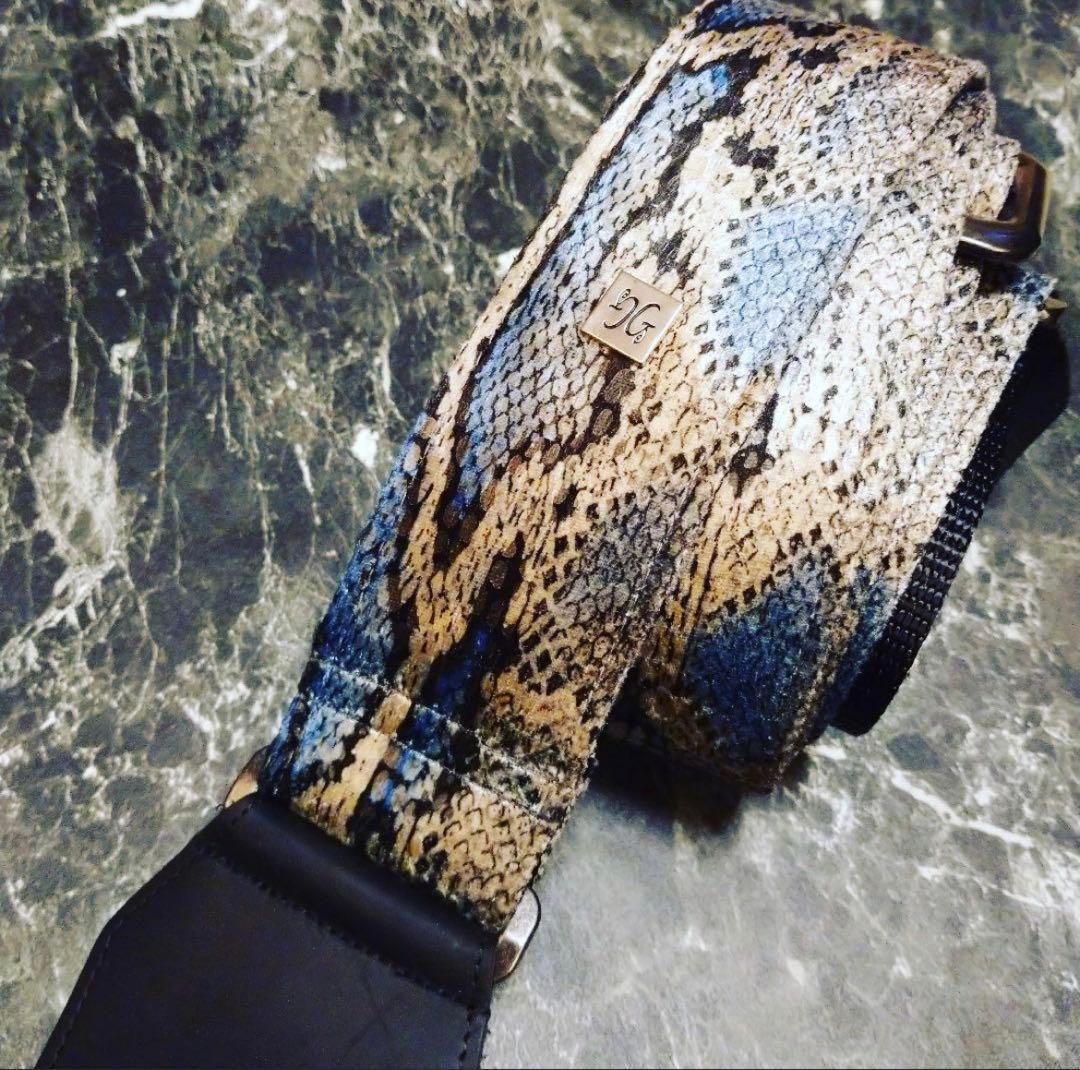 GET'M GET'M ハンドメイド ギターストラップ 美品