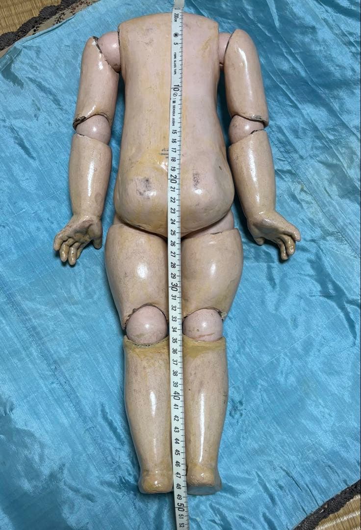 アンティークビスクドール ボディ　初期のジュモー　ポートレート　トリステ