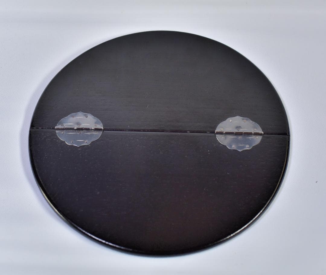 丹波焼　平水指割蓋付　お茶道具